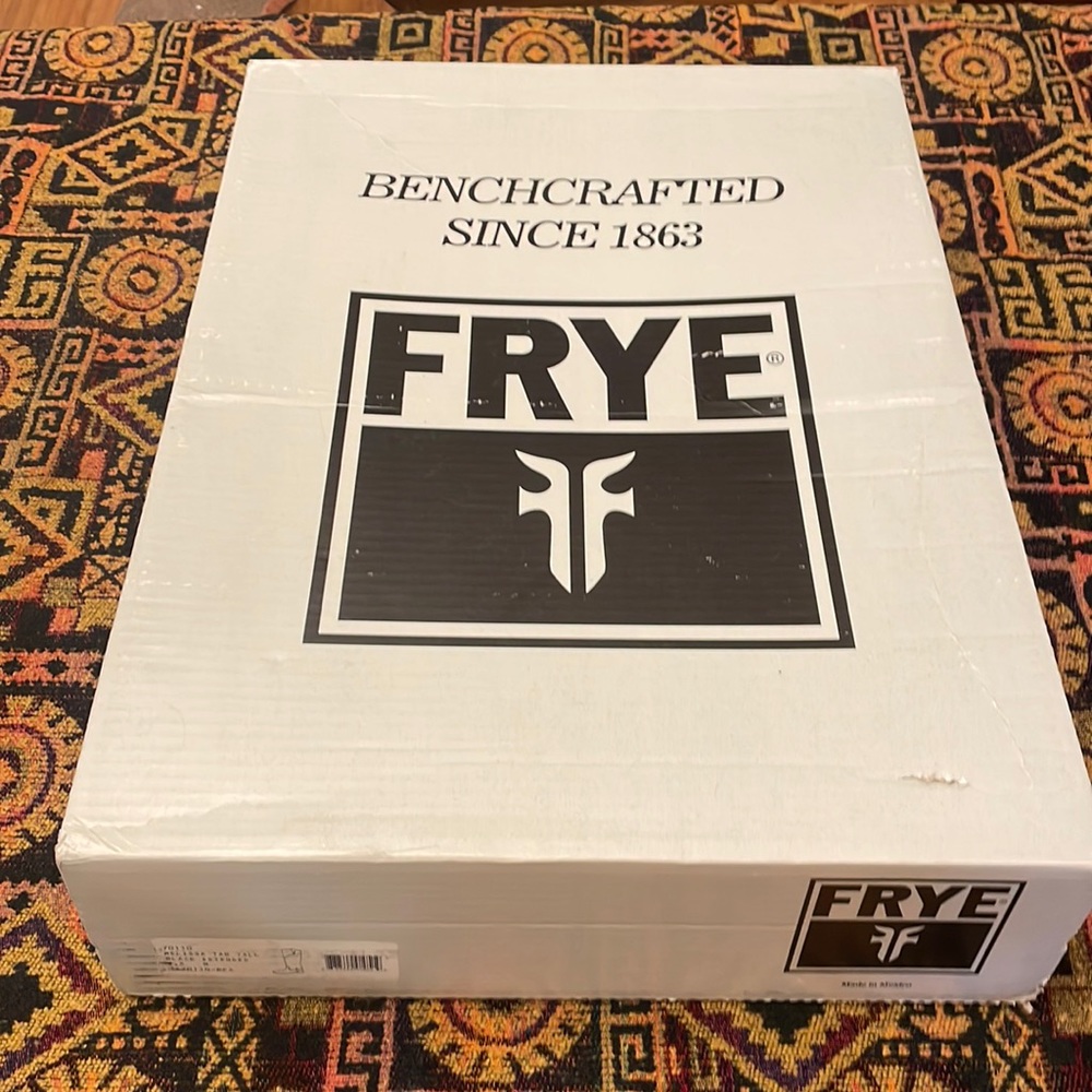 Frye Melissa tab tall boots in black